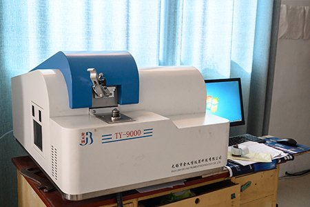 Chemical composition spectrum analyzer