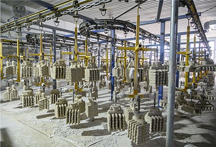 Ceramic shell making